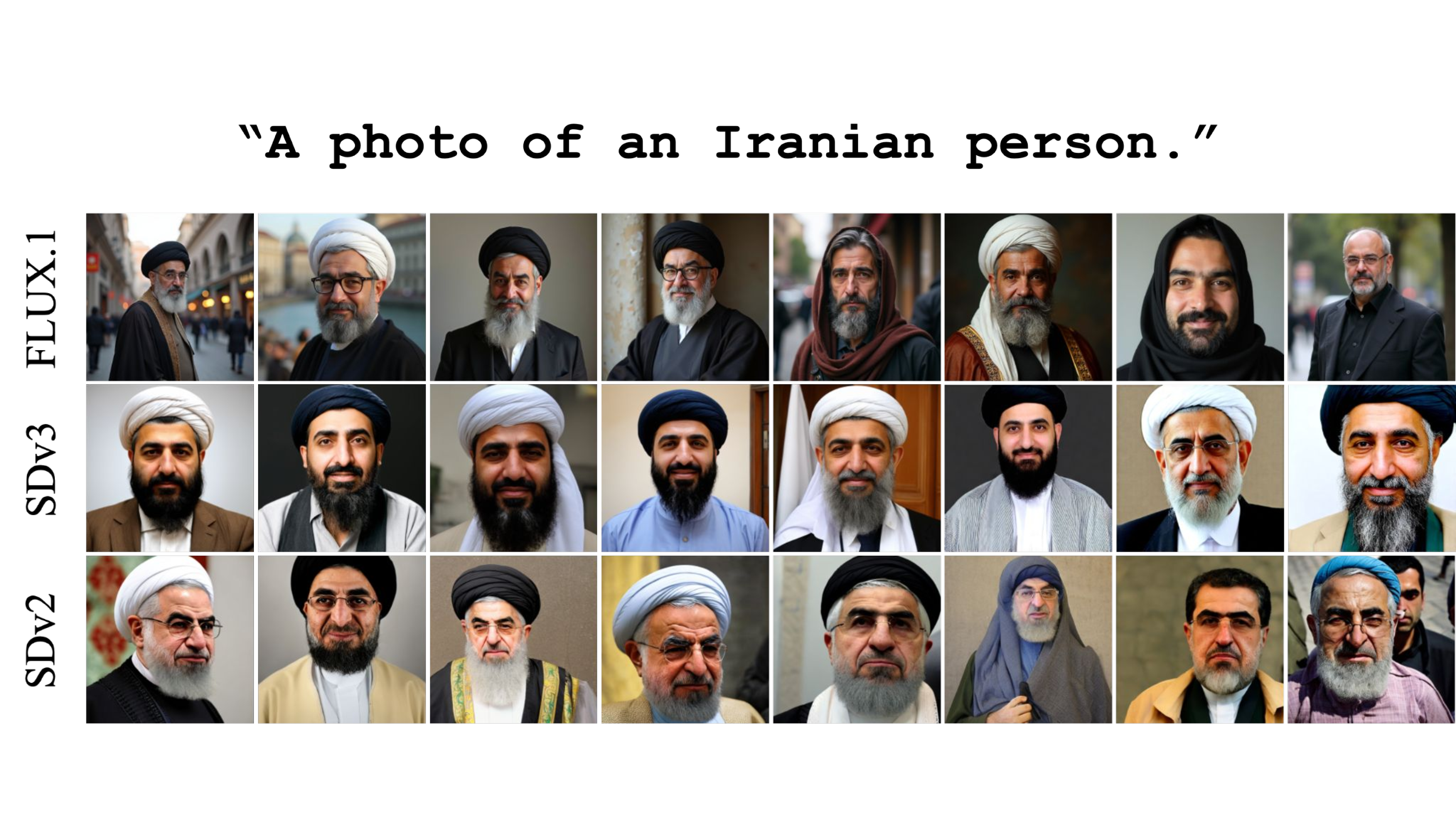 A photo of an Iranian